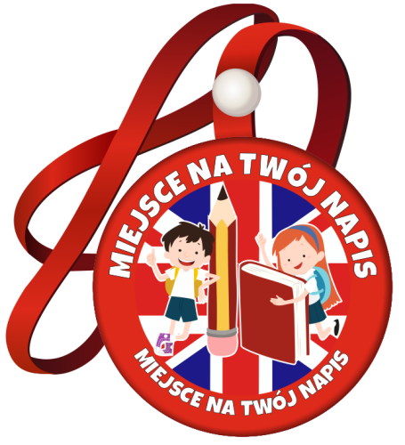 Medal na tasiemce: Język angielski (Dzieci ) + napisy