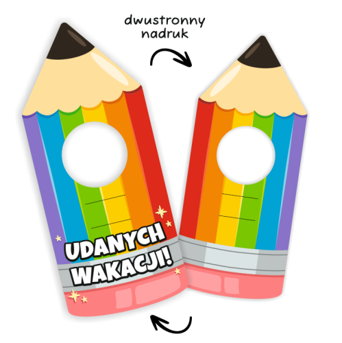 Opakowanie na lizaka - ZAKOŃCZENIE ROKU - Kredka