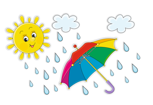 Dekoracja jesienna - KOLOROWY PARASOL