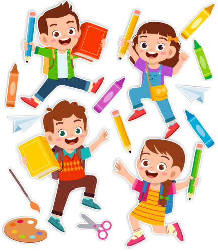 Dekoracja - Duże Dzieci Szkolne (rozmiar XXL)