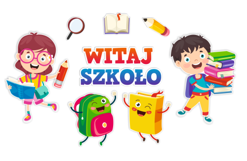 Dekoracja - Witaj Szkoło (rozmiar XXL)