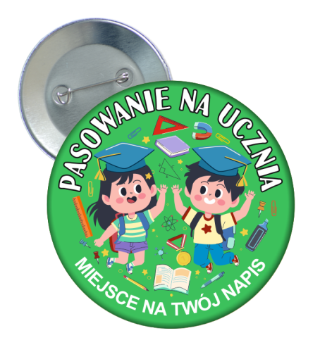 Przypinka: Pasowanie Na Ucznia (wzór 78)