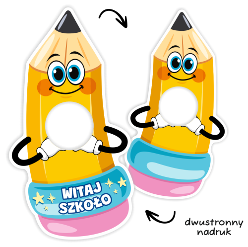 Opakowanie na lizaka - WITAJ SZKOŁO - Ołówek