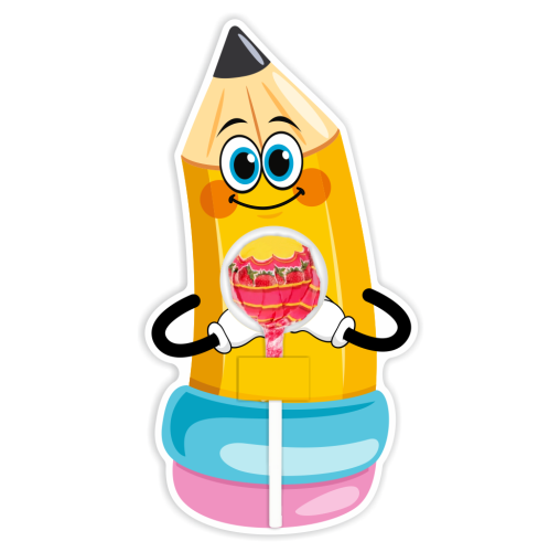 Opakowanie na lizaka - WITAJ SZKOŁO - Ołówek