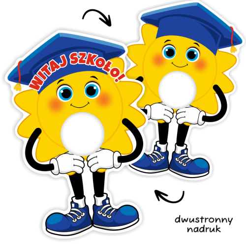 Opakowanie na lizaka - WITAJ SZKOŁO - Słoneczko