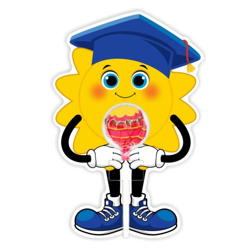 Opakowanie na lizaka - WITAJ SZKOŁO - Słoneczko