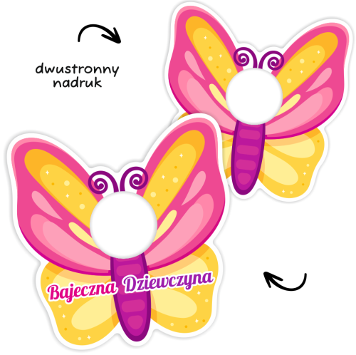 Opakowanie na lizaka - DZIEŃ KOBIET - Motylek