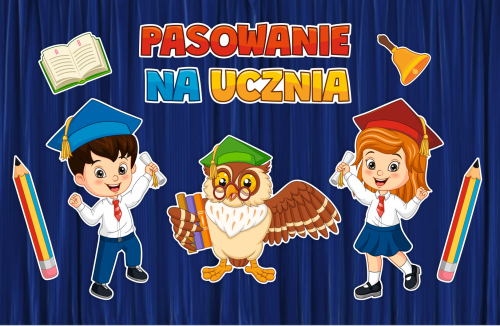 Dekoracja - Pasowanie na Ucznia (rozmiar XXL)