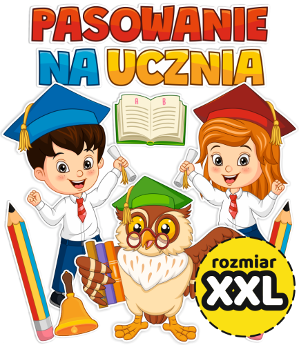Dekoracja - Pasowanie na Ucznia (rozmiar XXL)