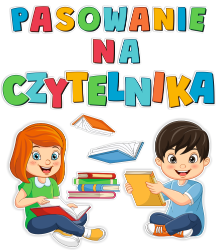 Dekoracja Pasowanie na Czytelnika (~A3, jednostronna)