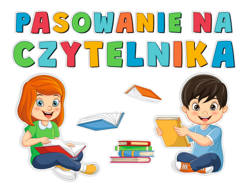Dekoracja Pasowanie na Czytelnika (~A3, jednostronna)