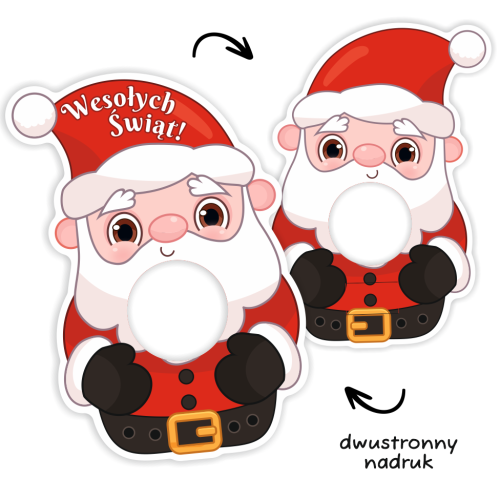 Opakowanie na lizaka - MIKOŁAJKI - Mikołaj