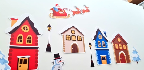 dekoracja zimowa domki dwustronne.jpg