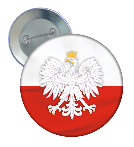Przypinka: Patriotyczna Uniwersalna (wzór 2)