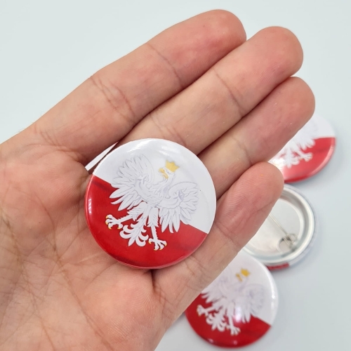 przypinka patriotyczna orzeł polska