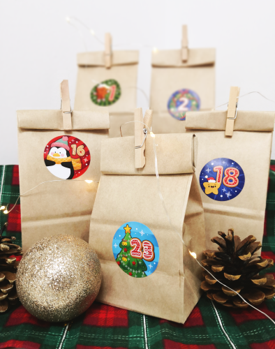 Duży Zestaw KALENDARZ ADWENTOWY