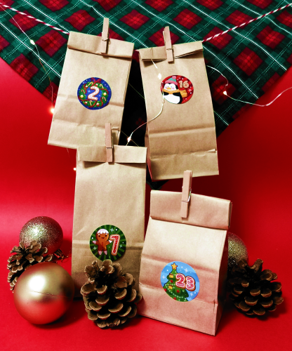 Duży Zestaw KALENDARZ ADWENTOWY