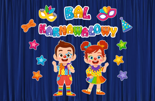 Dekoracja - Bal Karnawałowy (rozmiar XXL)