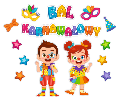 Dekoracja - Bal Karnawałowy (rozmiar XXL)