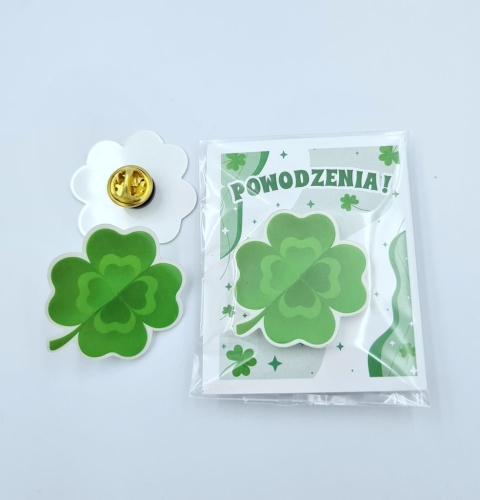 znaczek koniczyna koniczynka na szczęście matura.jpg