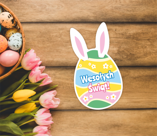 KARTKA WIELKANOCNA - Pisanka