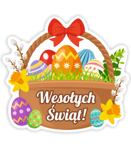 KARTKA WIELKANOCNA - Koszyczek