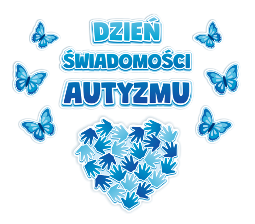 Dekoracja - Dzień Świadomości Autyzmu - wzór 1 (jednostronna)
