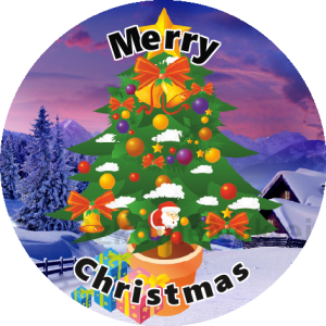 Naklejki ⌀ 40 mm zaprojektowane przez klienta