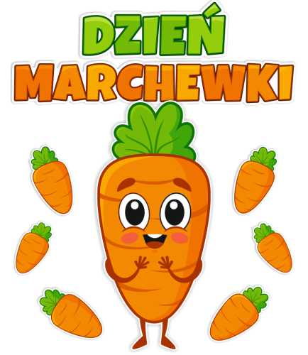 Dekoracja - Dzień Marchewki (rozmiar XXL)