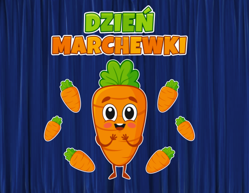 Dekoracja - Dzień Marchewki (rozmiar XXL)