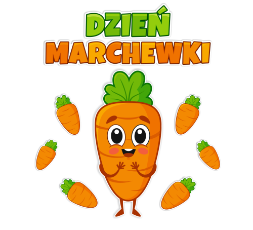 Dekoracja - Dzień Marchewki (rozmiar XXL)