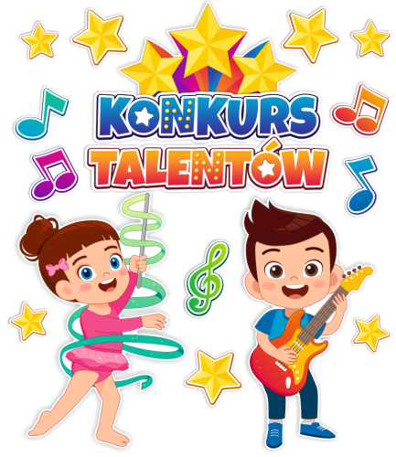 Dekoracja - Konkurs Talentów (rozmiar XXL)