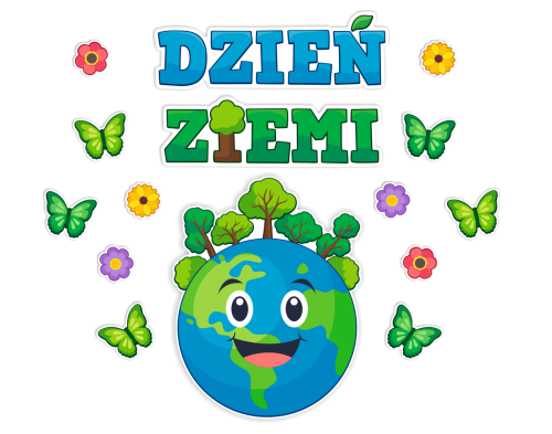 Dekoracja - Dzień Ziemi - wzór 2 (rozmiar XXL)