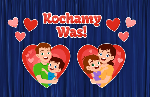 Dekoracja Dzień Mamy i Taty - wzór 3 (rozmiar XXL)