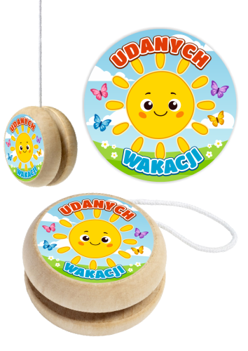 JOJO - UPOMINEK NA ZAKOŃCZENIE ROKU - UDANYCH WAKACJI (wzór 2)