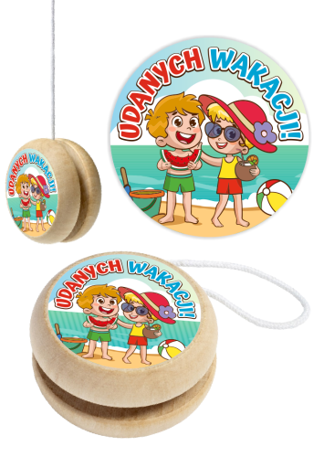 OJO - UPOMINEK NA ZAKOŃCZENIE ROKU - UDANYCH WAKACJI (wzór 3)