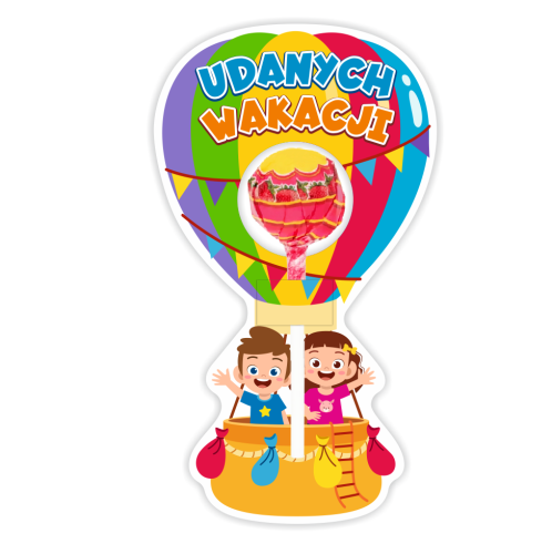 Opakowanie na lizaka - ZAKOŃCZENIE ROKU - Balon