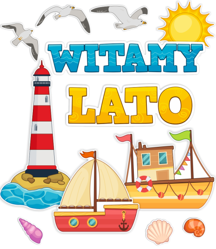 Dekoracja letnia - Witamy Lato (rozmiar XXL)