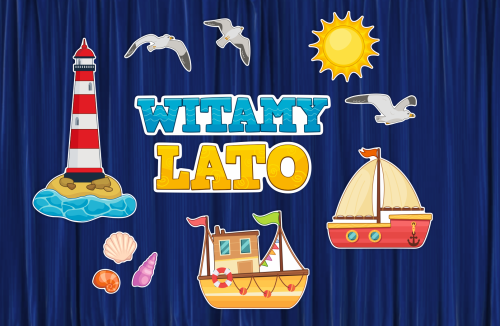 Dekoracja letnia - Witamy Lato (rozmiar XXL)