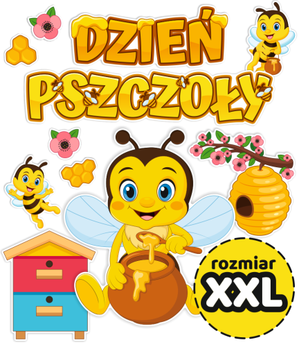 Dekoracja - Dzień Pszczoły (rozmiar XXL)