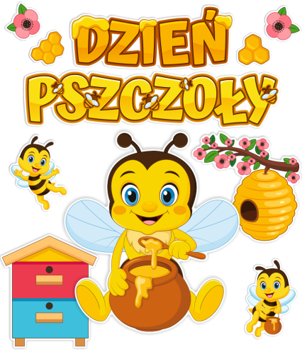 Dekoracja - Dzień Pszczoły (rozmiar XXL)