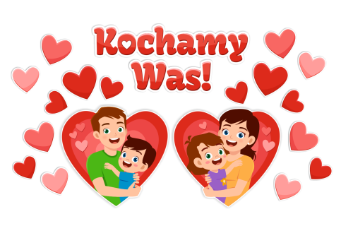 Dekoracja Dzień Mamy i Taty - wzór 2 (~A3, jednostronna)