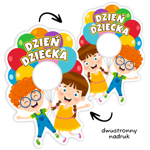 Opakowanie na lizaka - DZIEŃ DZIECKA - wzór 2