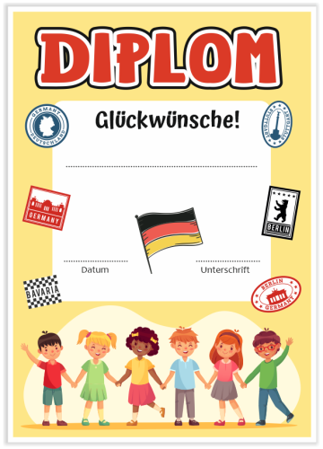 Dyplom: Język Niemiecki (wzór 10)