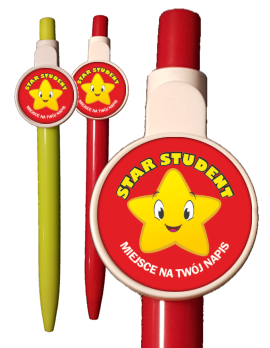 Długopis z obrazkiem w języku angielskim