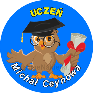 Przypinka ⌀ 58 mm zaprojektowana przez klienta