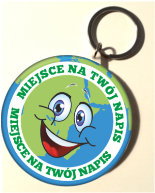 breloczek dla dzieci kula ziemska
