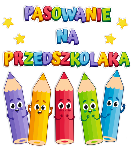 Dekoracja - Pasowanie na Przedszkolaka - wzór 2 (rozmiar XXL)