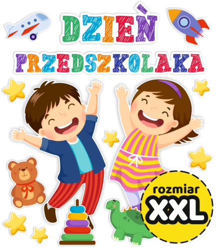 Dekoracja - Dzień Przedszkolaka (rozmiar XXL)