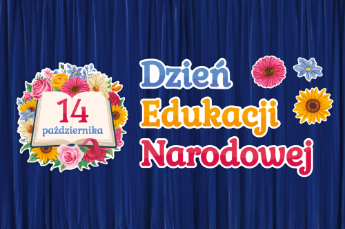 Dekoracja - Dzień Edukacji Narodowej - wzór 2 (rozmiar XXL)